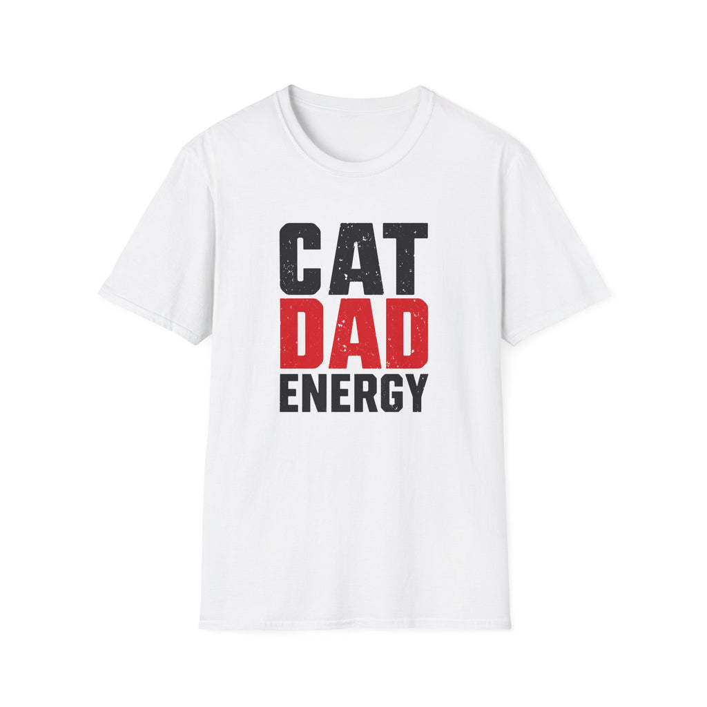Cat Dad Energy T-shirt
