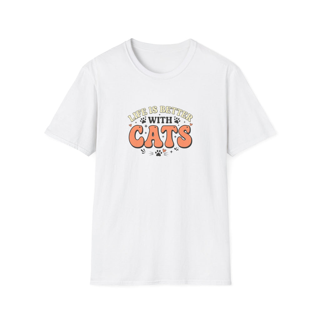 Life Is Better With Cats T-shirt