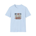 My Cat Is The Real Boss T-shirt