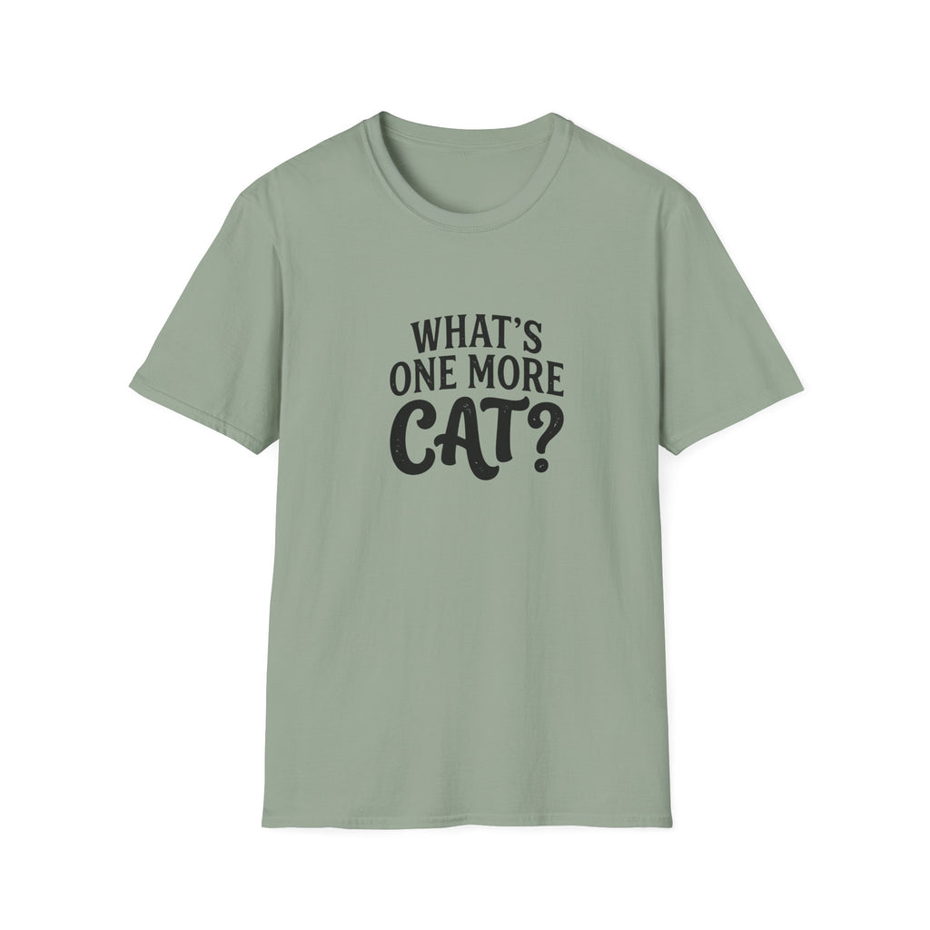 What's One More Cat T-shirt