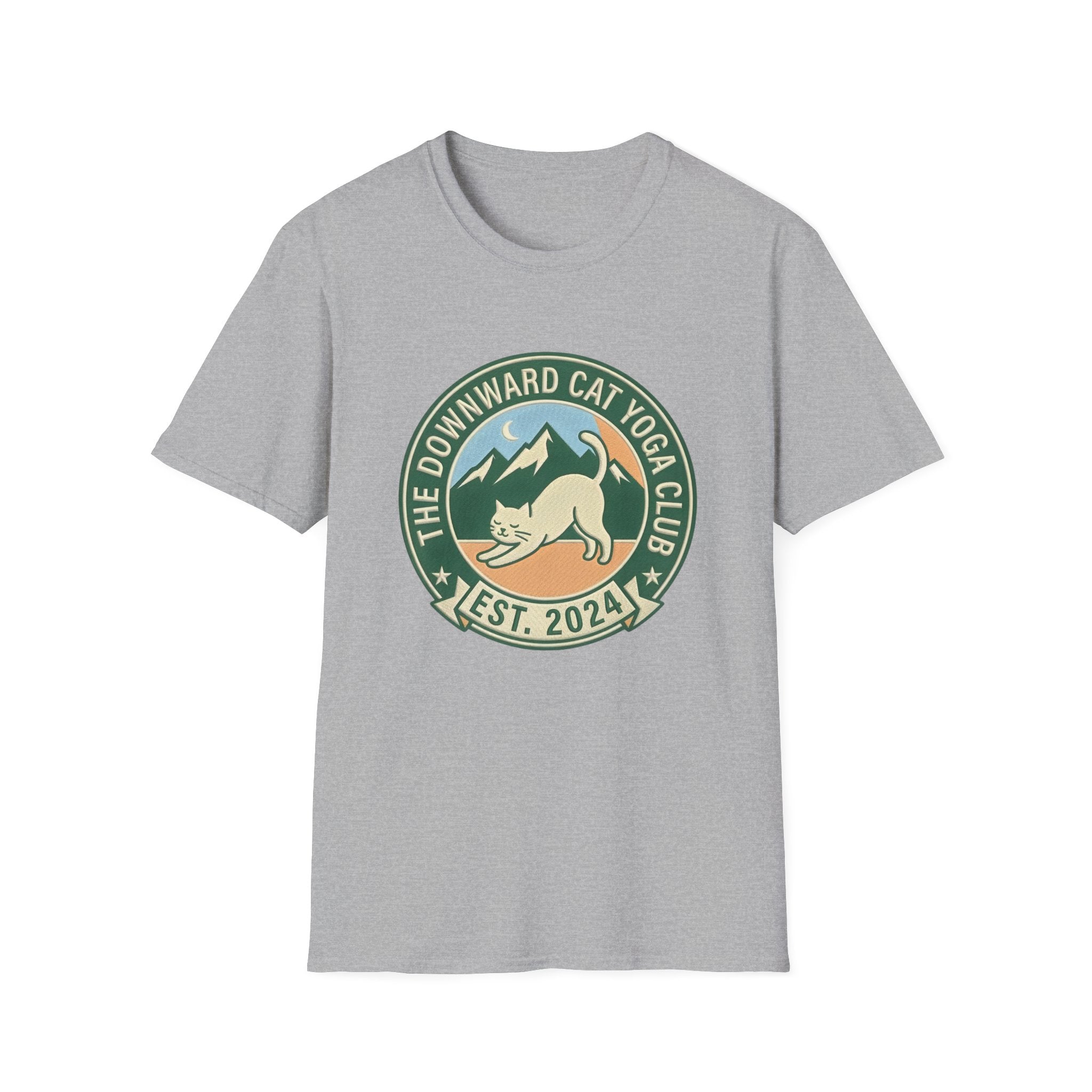 Downward Cat Yoga Club T-Shirt