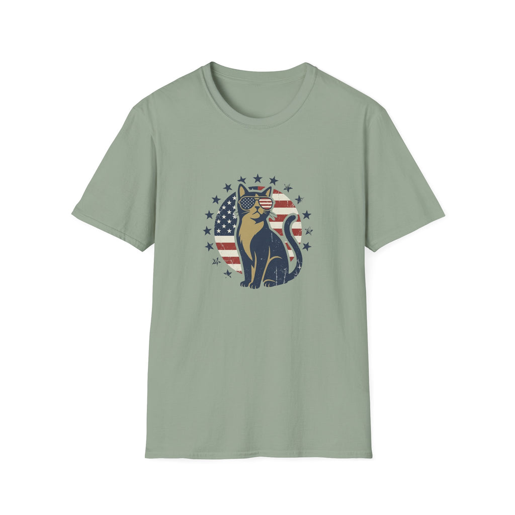 Patriotic Cat T-shirt