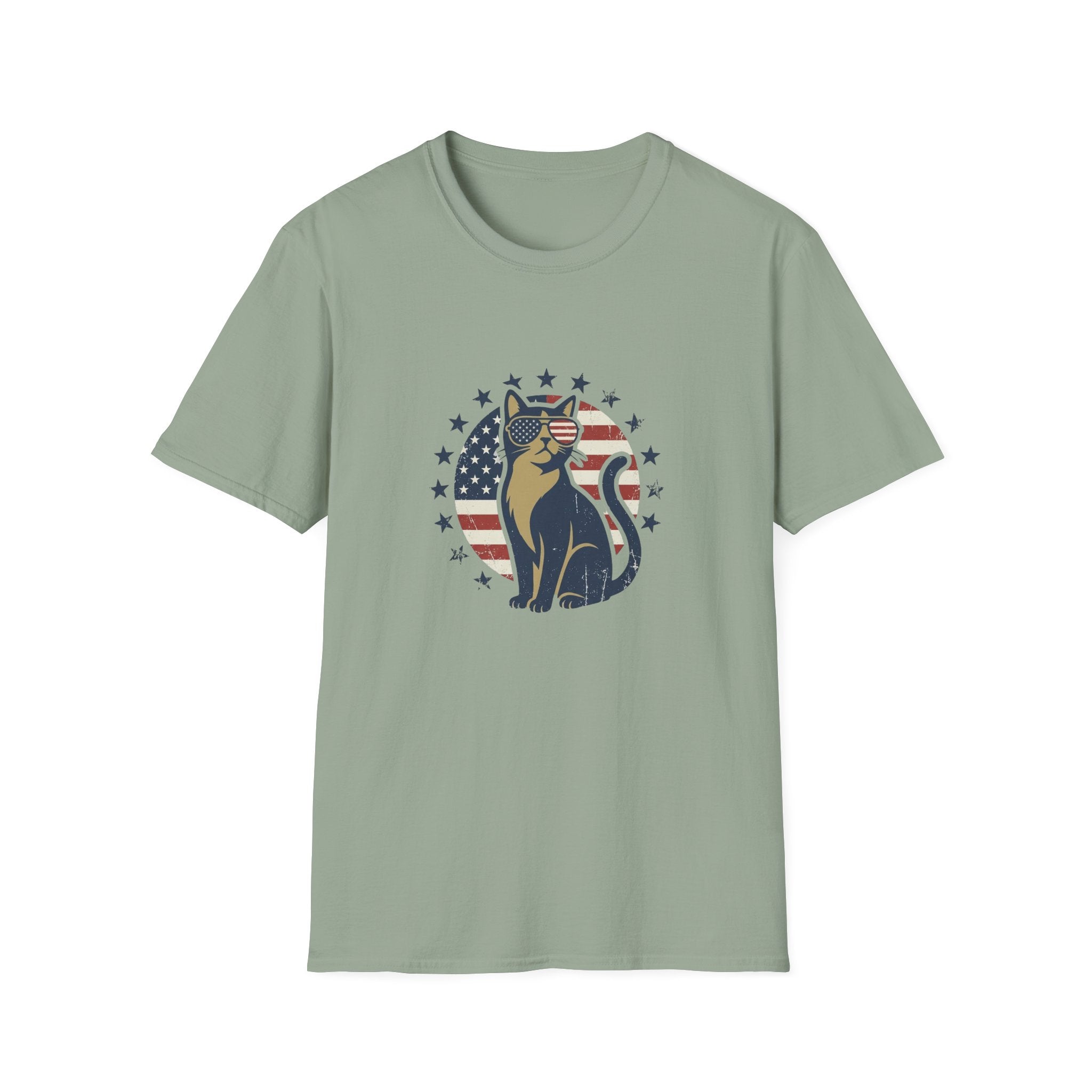 Patriotic Cat T-shirt