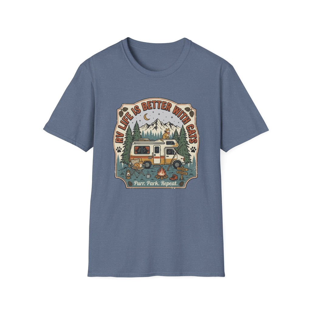 RV Life Is Better With Cats T-Shirt