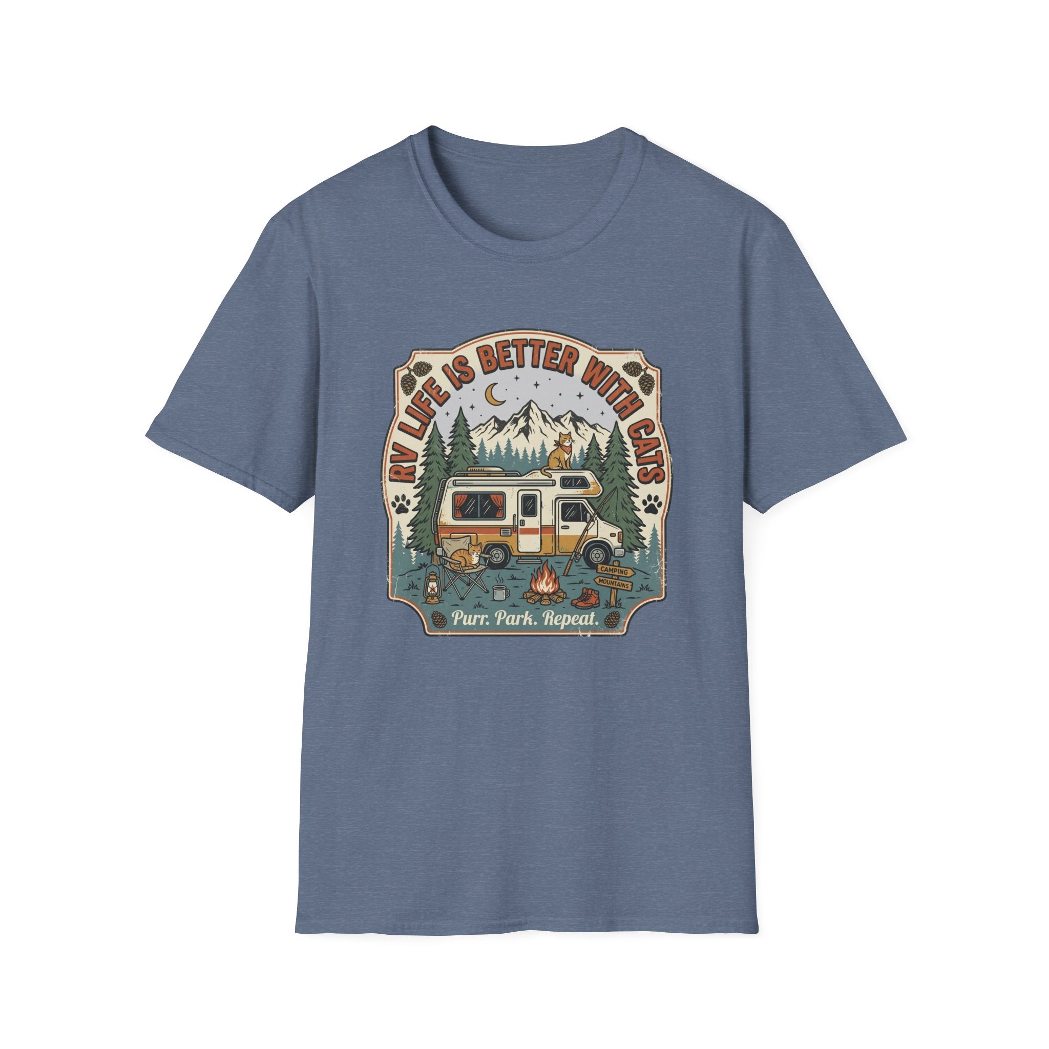 RV Life Is Better With Cats T-Shirt
