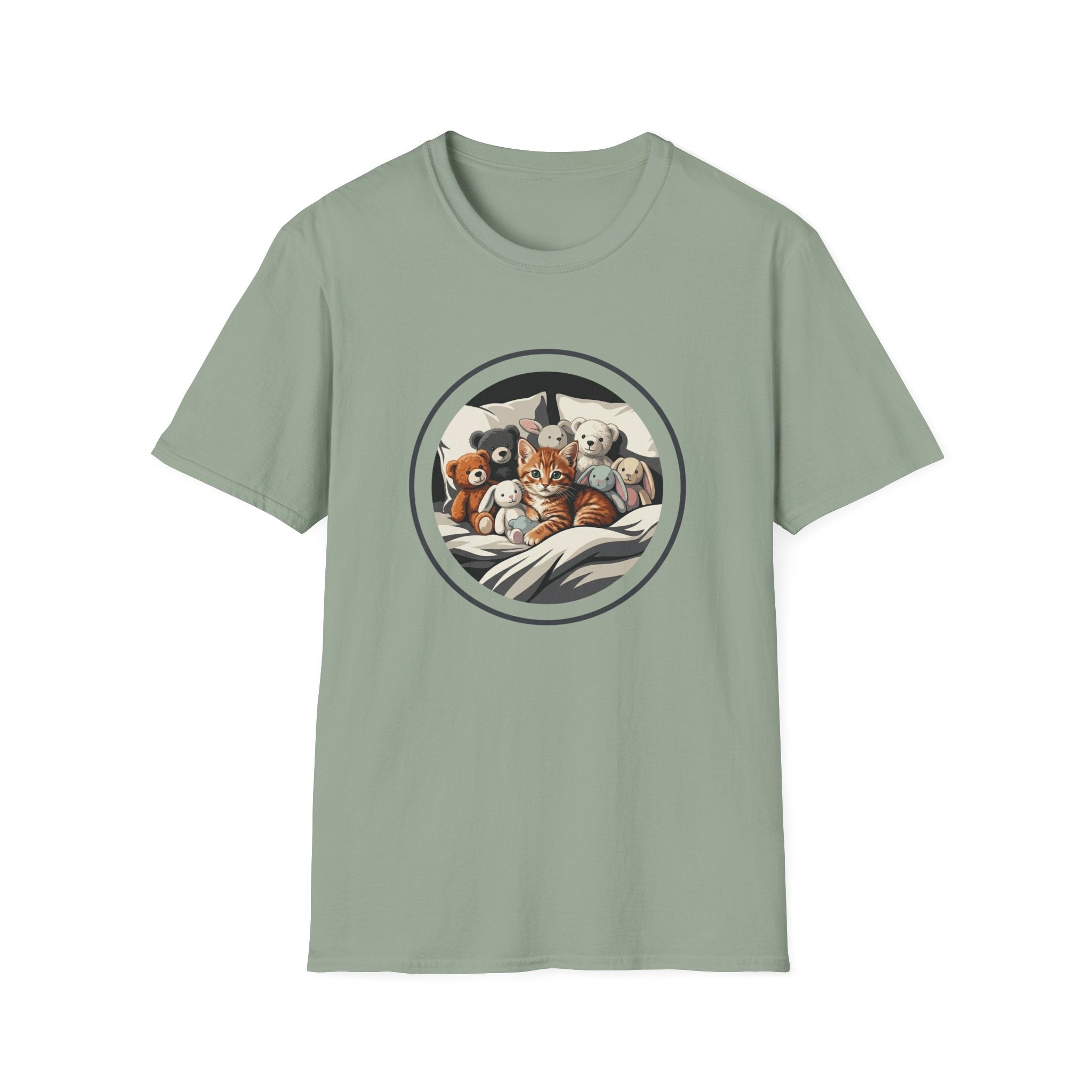 Kitten And Plushies T-shirt