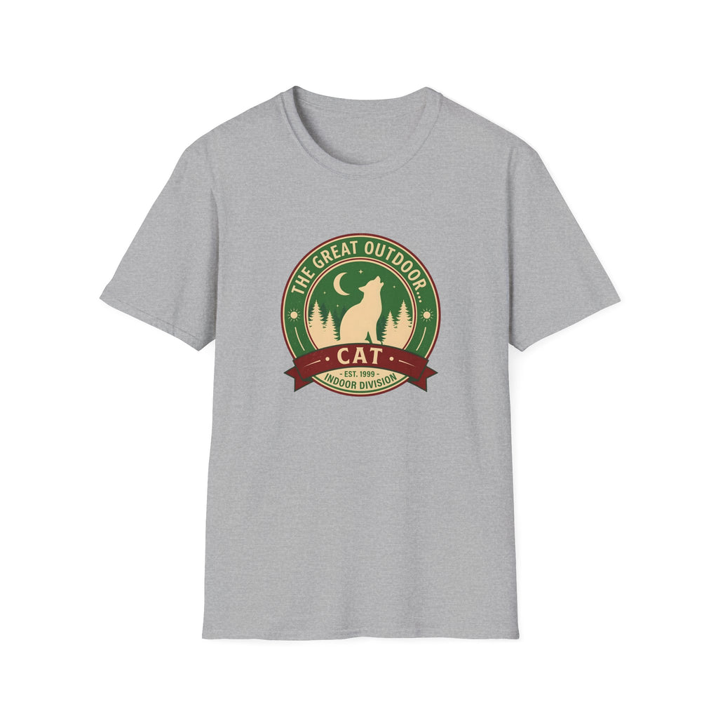 The Great Outdoor Cat Indoor Division T-Shirt