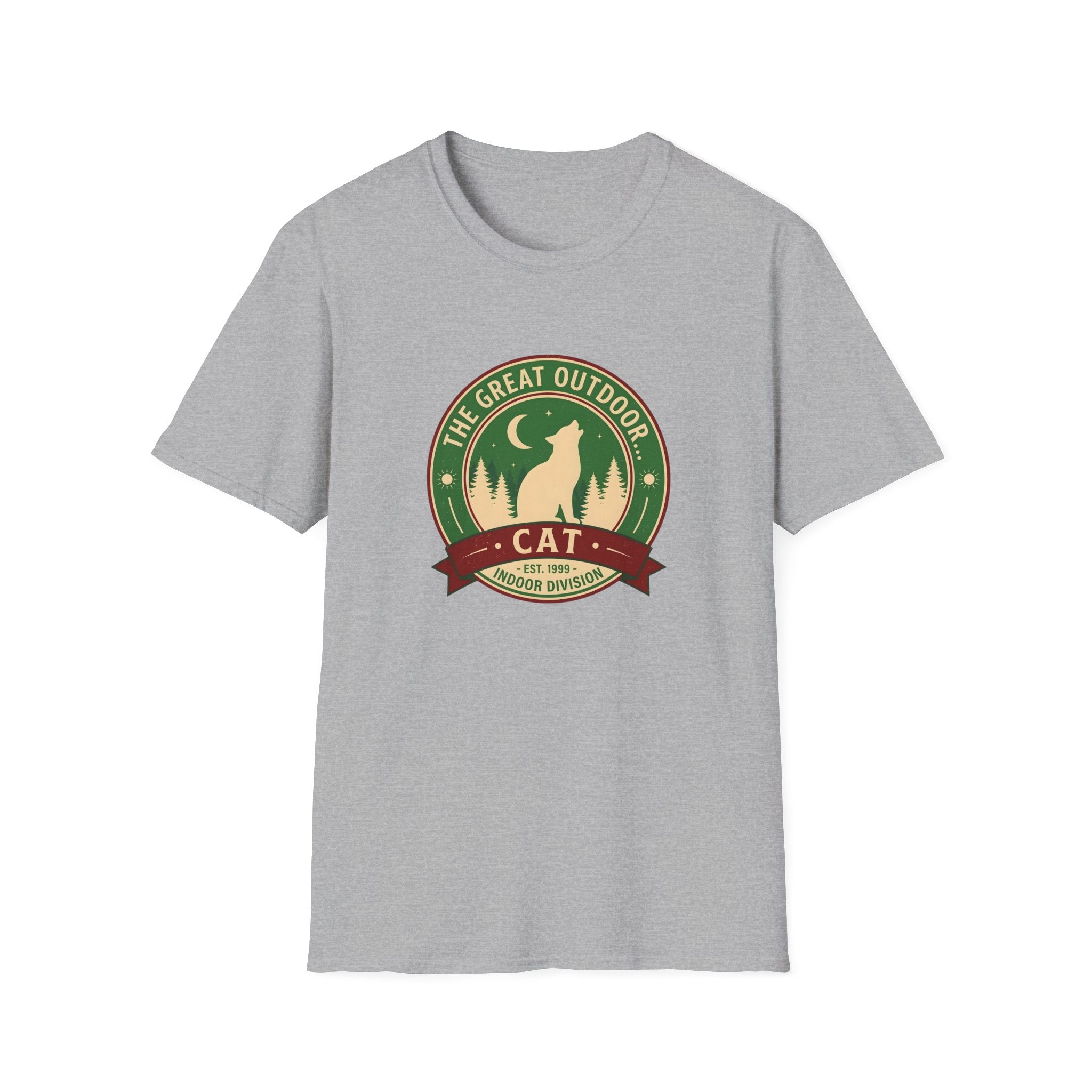 The Great Outdoor Cat Indoor Division T-Shirt