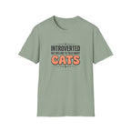Introverted But Willing To Talk About Cats T-shirt