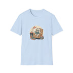 Cute Reading Cat T-shirt