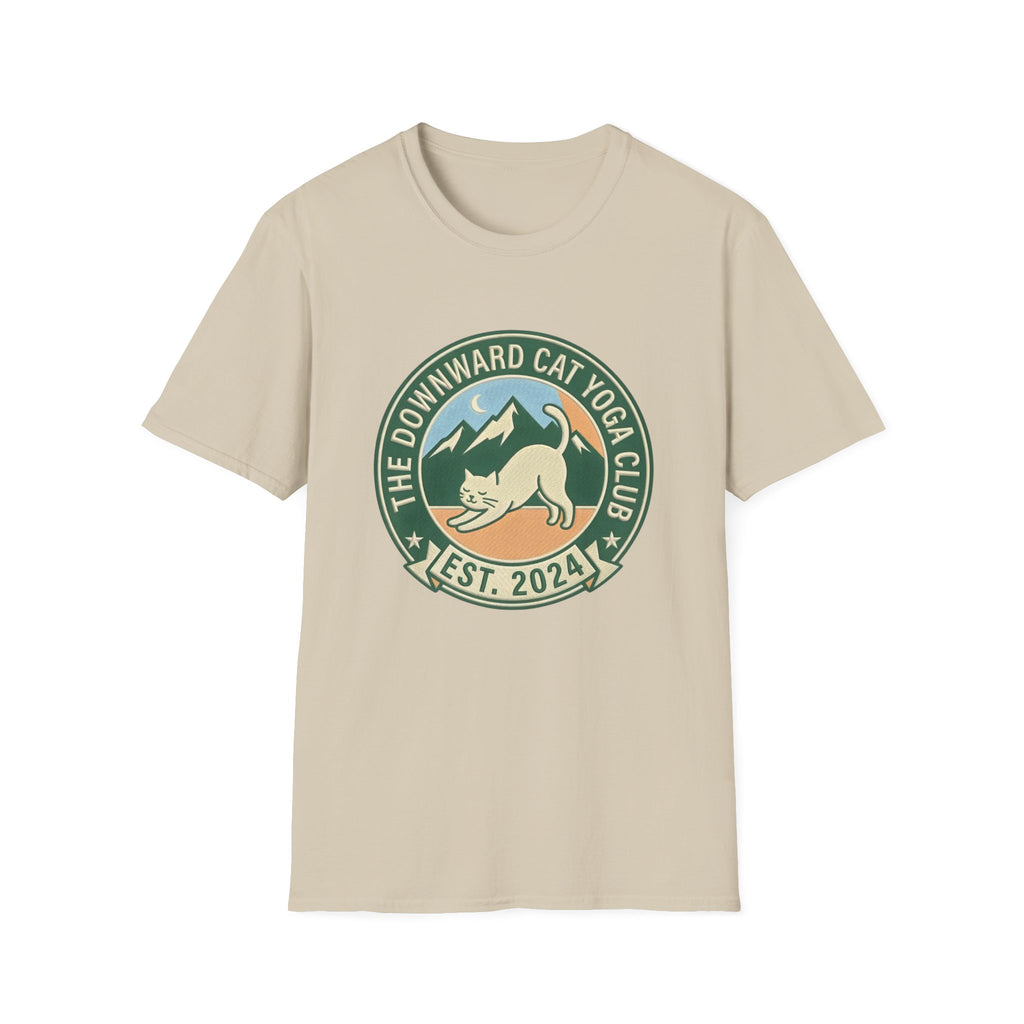 Downward Cat Yoga Club T-Shirt