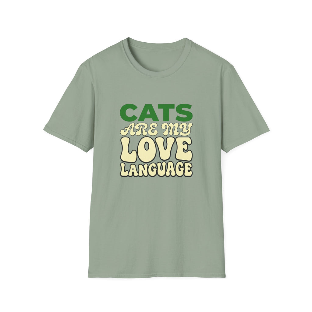 Cats Are My Love Language T-shirt