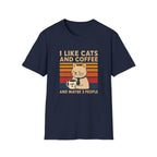 I Like Cats and Coffee T-shirt