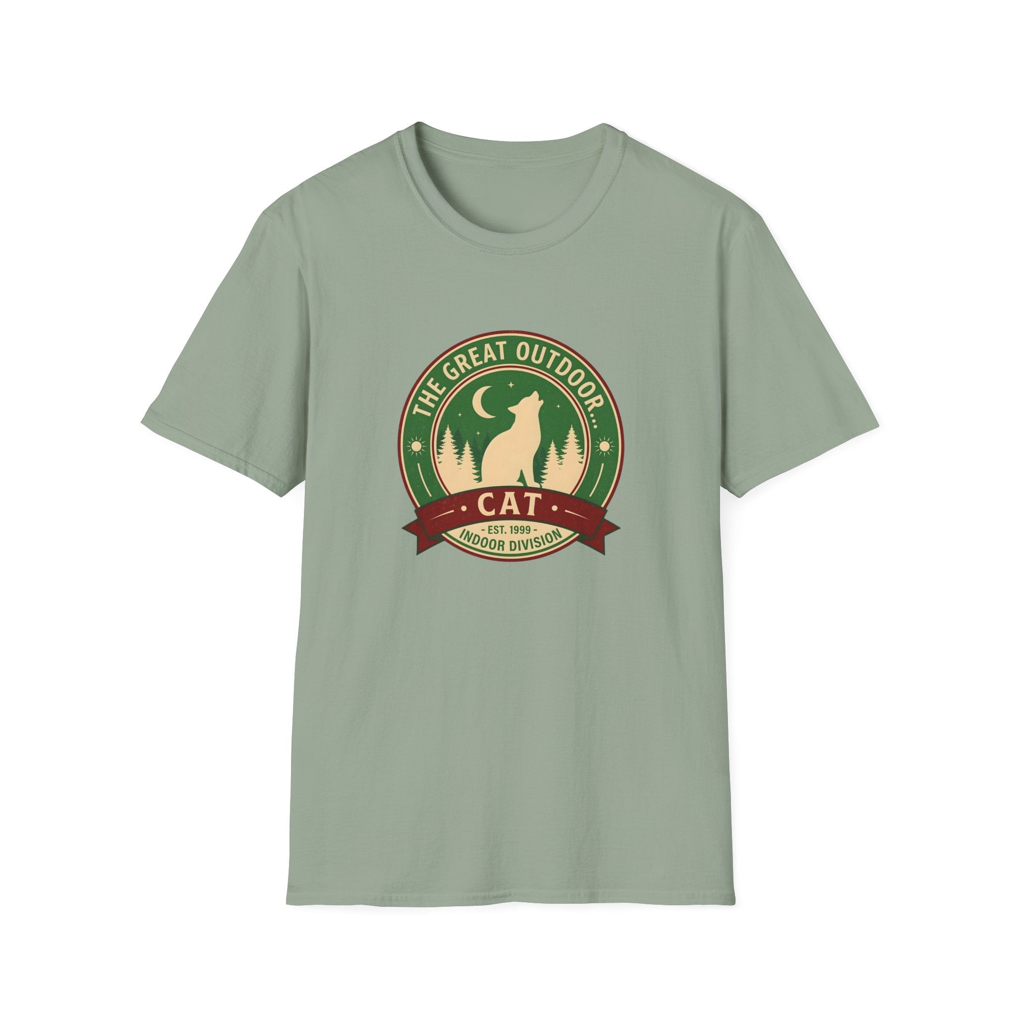 The Great Outdoor Cat Indoor Division T-Shirt