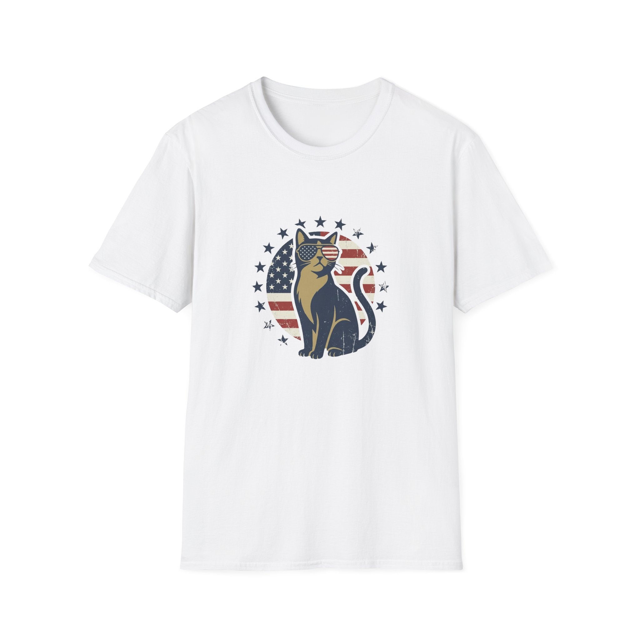 Patriotic Cat T-shirt