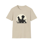 Cat And Boy T-shirt