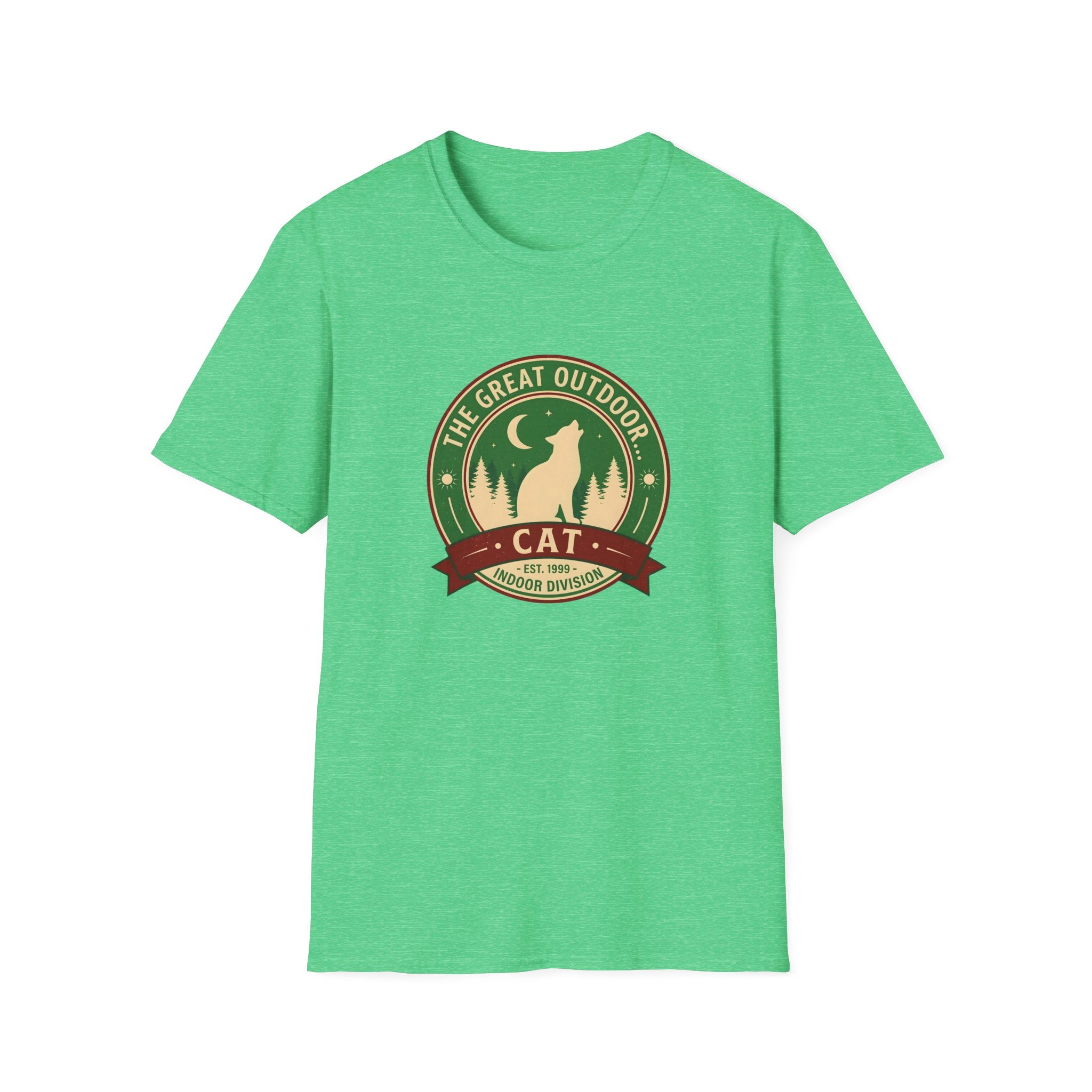 The Great Outdoor Cat Indoor Division T-Shirt