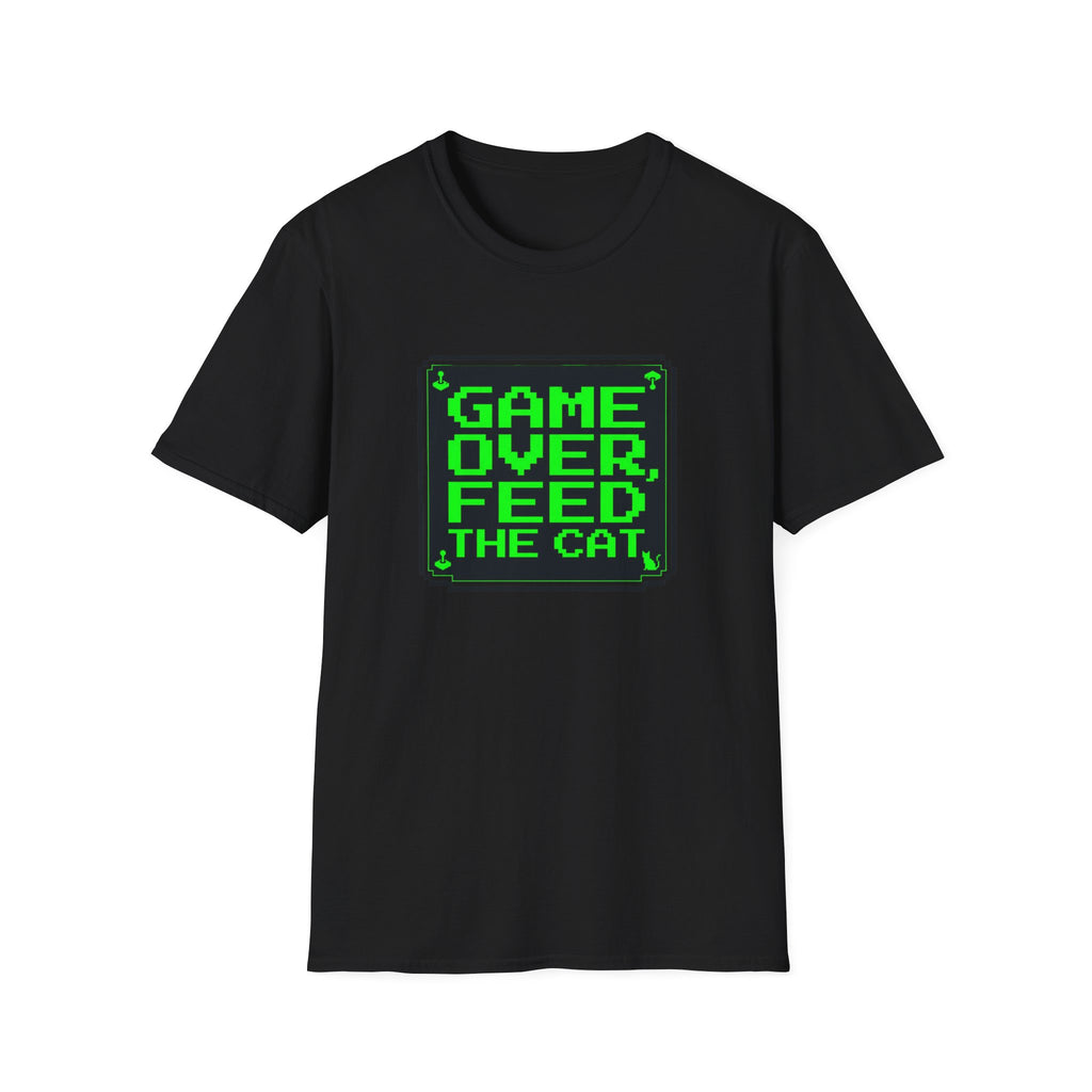Game Over Feed The Cat T-shirt