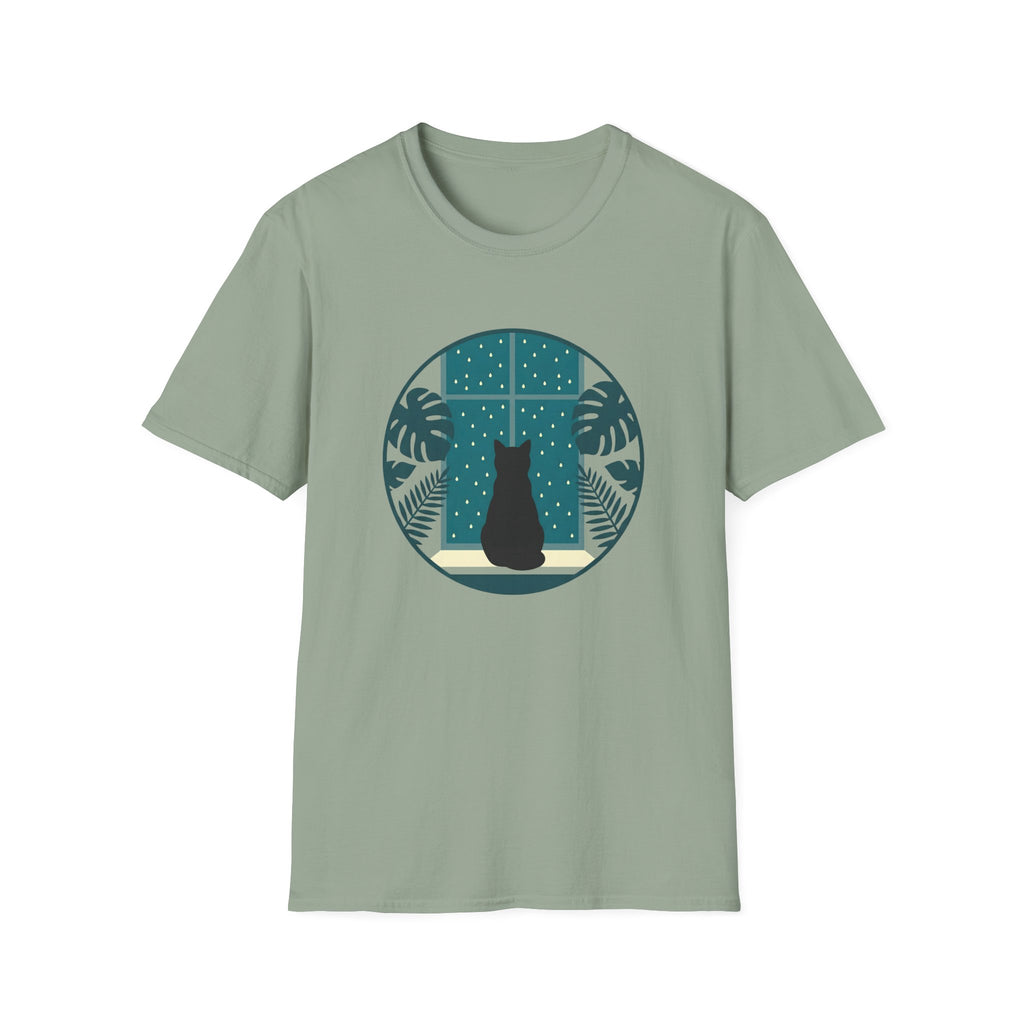 Cat at Window T-shirt