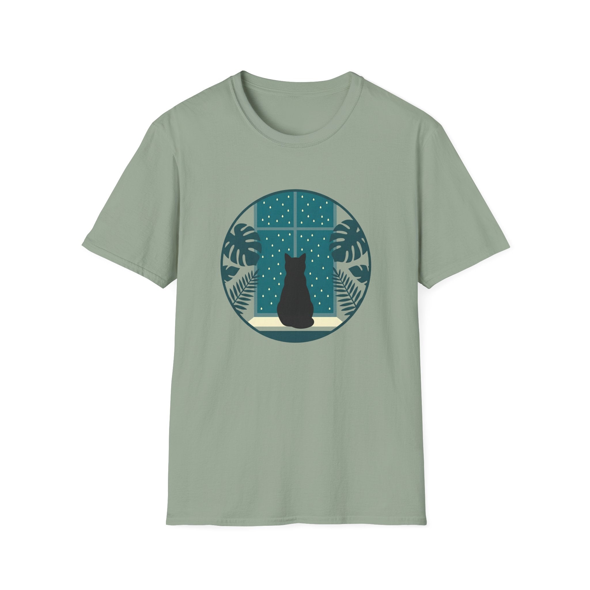 Cat at Window T-shirt