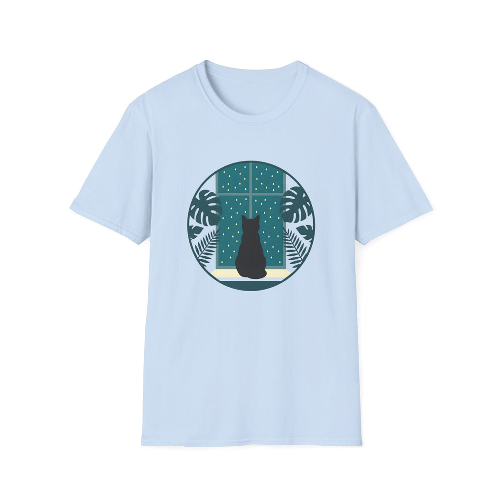 Cat at Window T-shirt