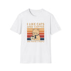 I Like Cats and Coffee T-shirt