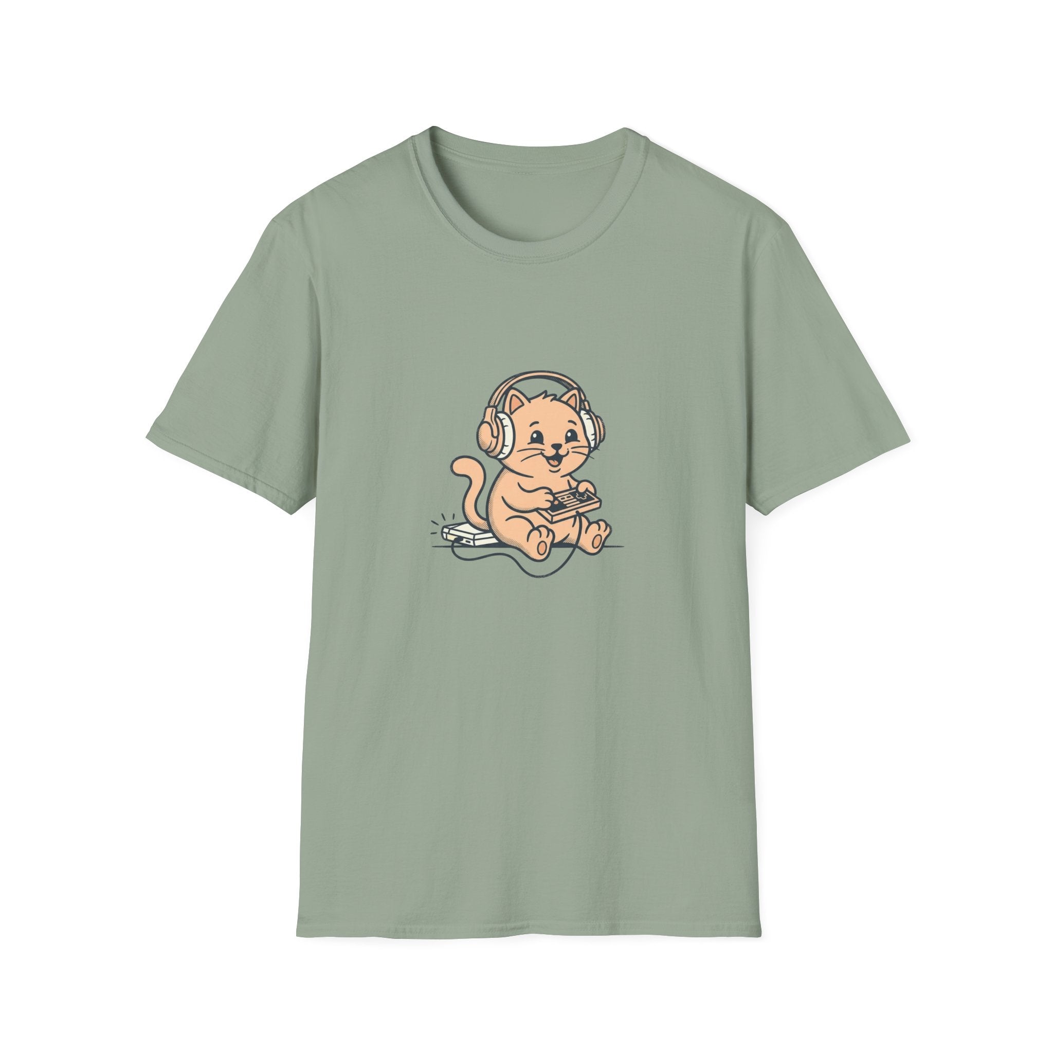 Pink Gaming Cat T-shirt