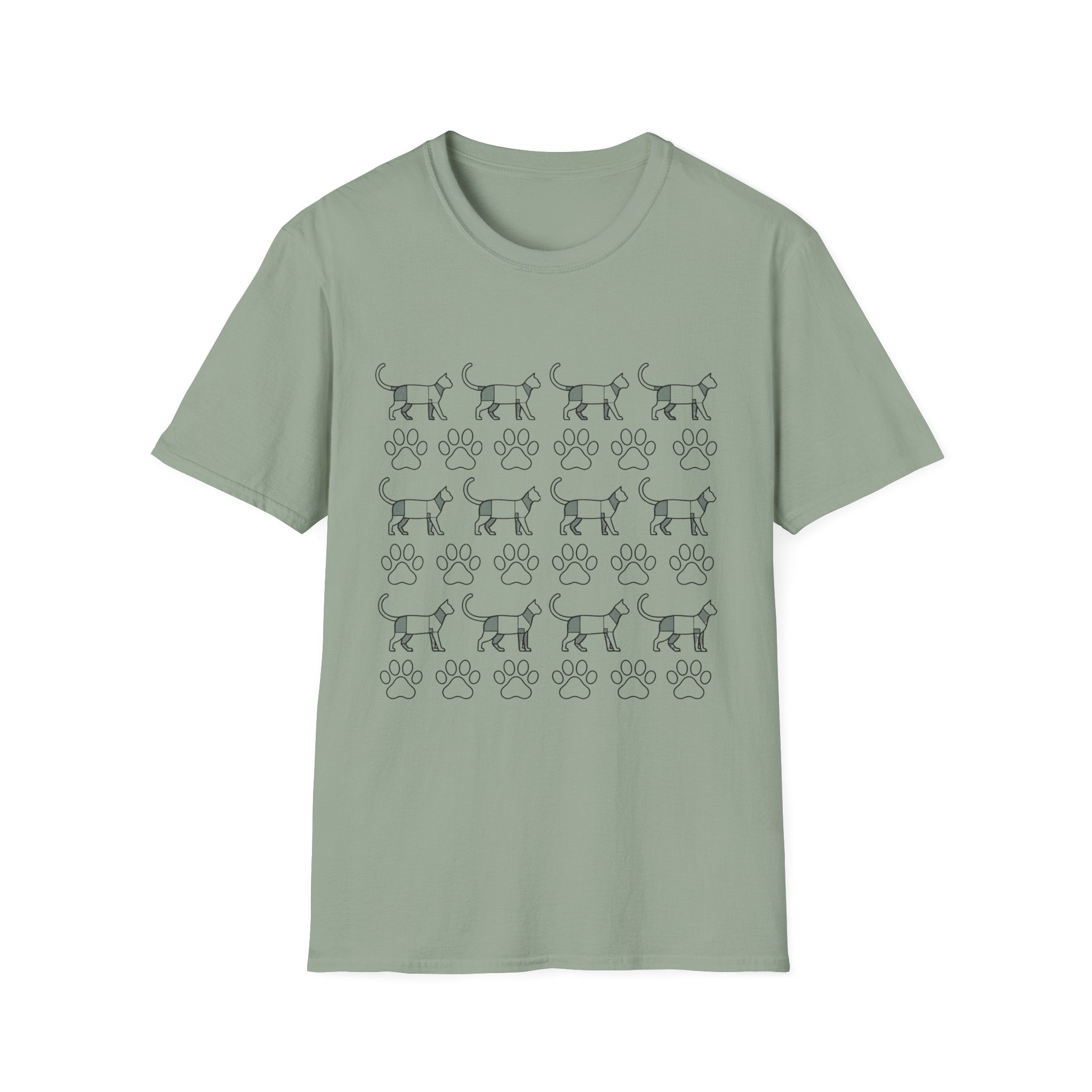ArtDeco Cats T-shirt