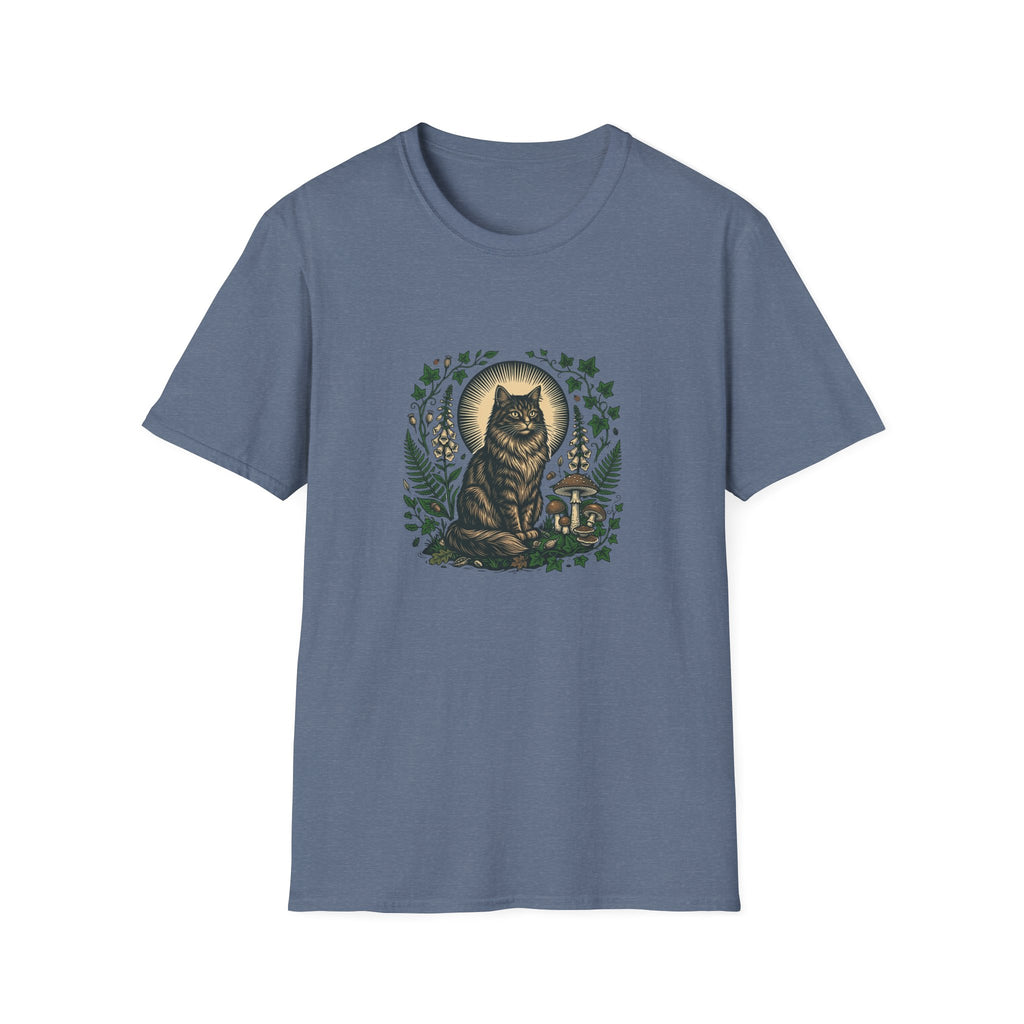 Maine Coon Woodcut T-shirt