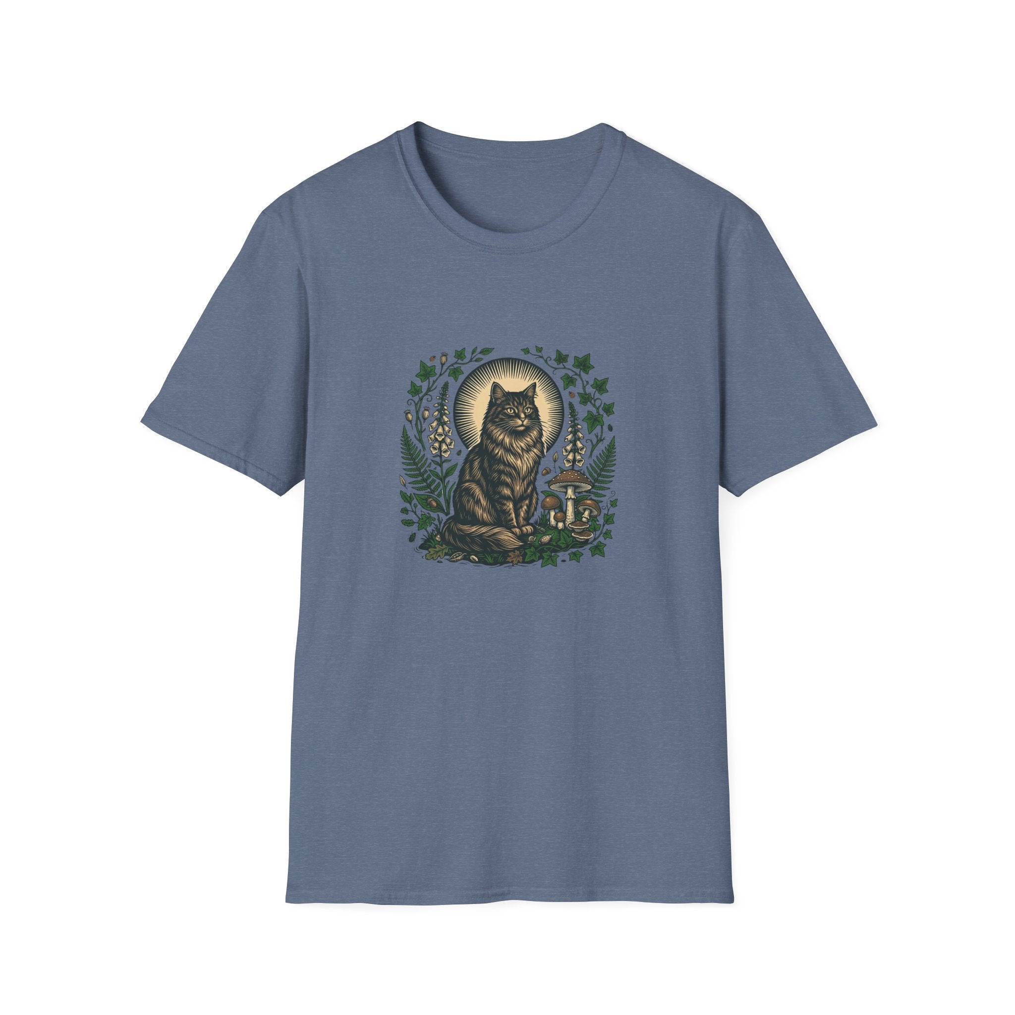 Maine Coon Woodcut T-shirt