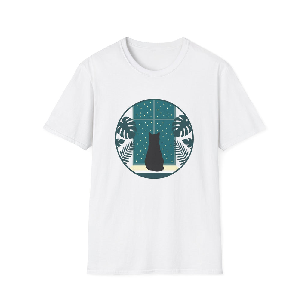 Cat at Window T-shirt
