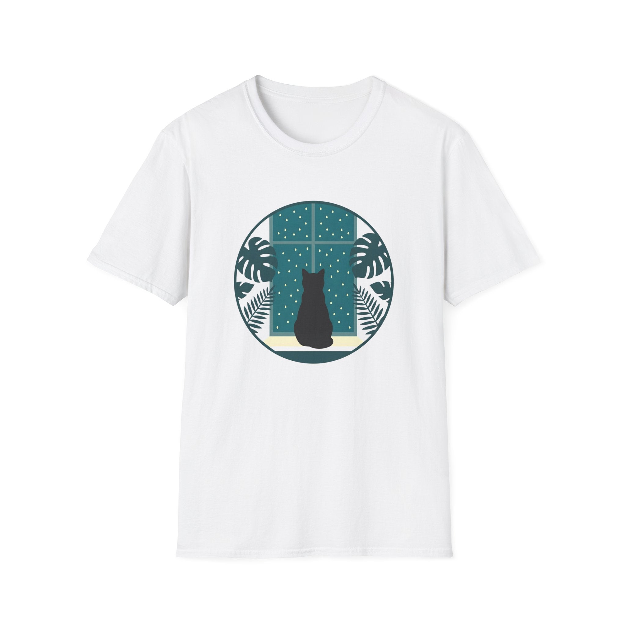 Cat at Window T-shirt