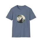 Cat Under Tree Inkwash T-shirt
