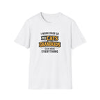 I Work Hard So My Cats and Grandkids Can Have Everything T-shirt
