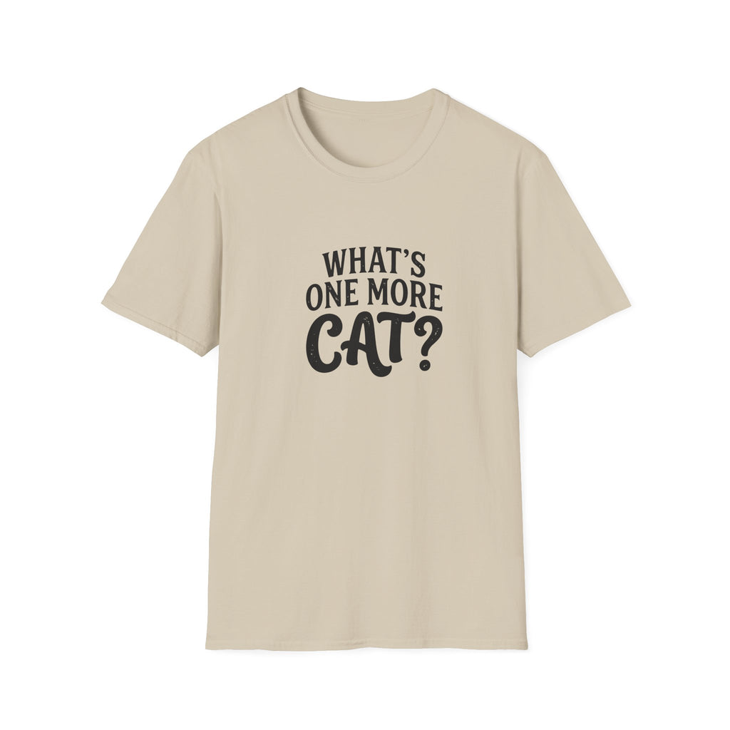 What's One More Cat T-shirt