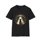 Cat In UFO Beam T-Shirt