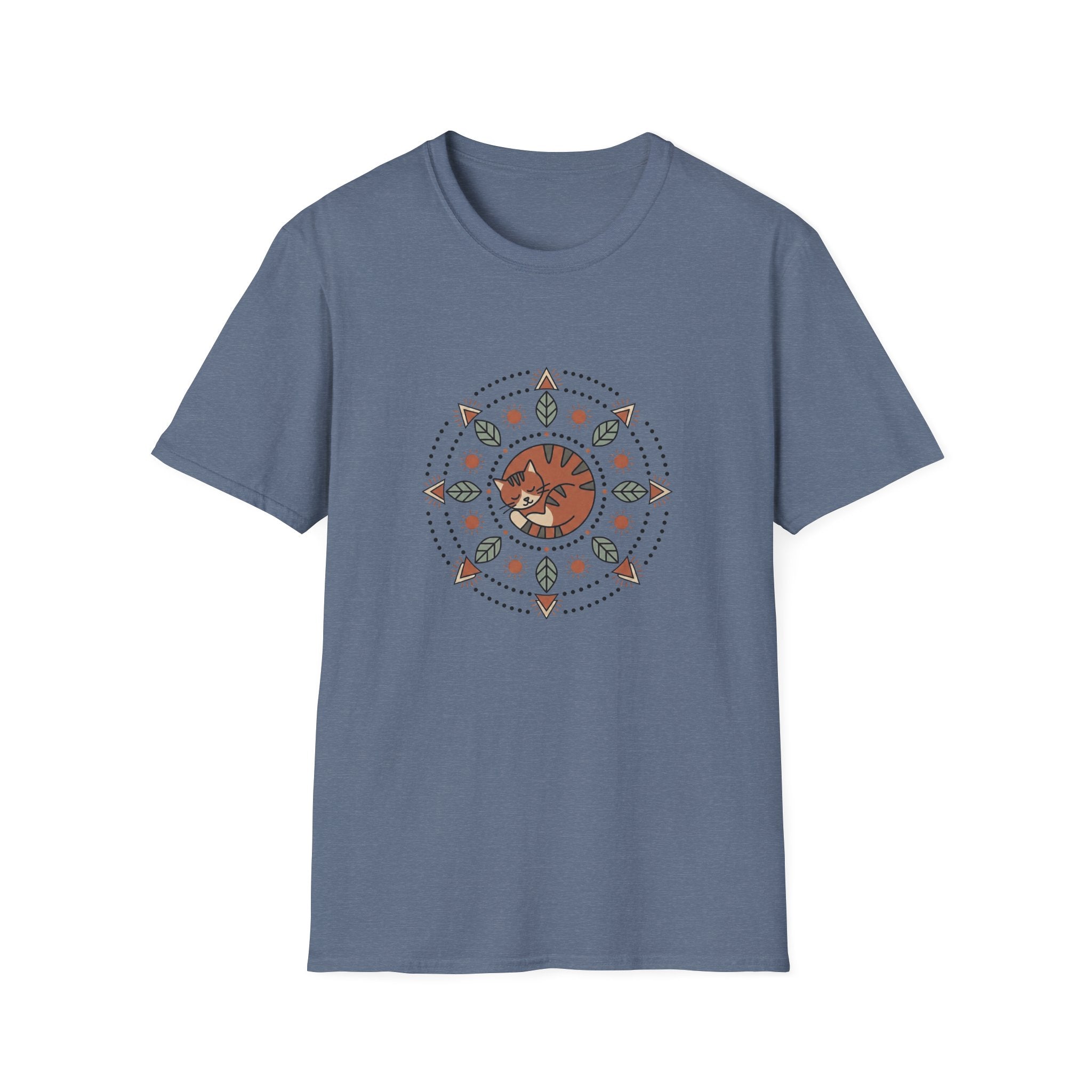 Sleepy Scandi Cat T-shirt