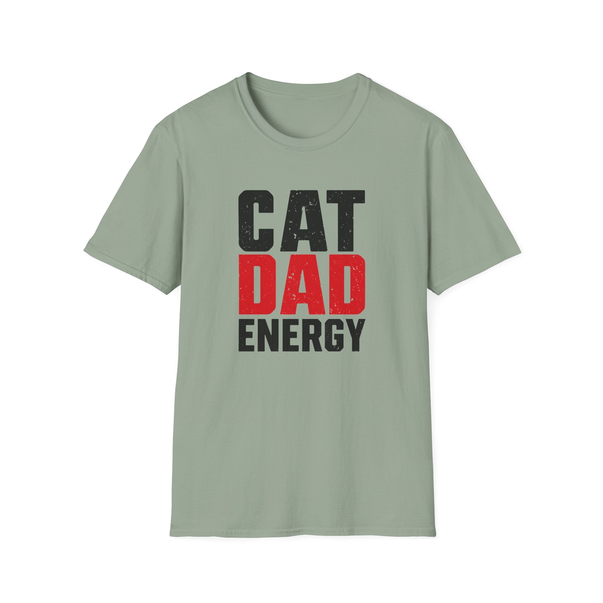 Cat Dad Energy T-shirt