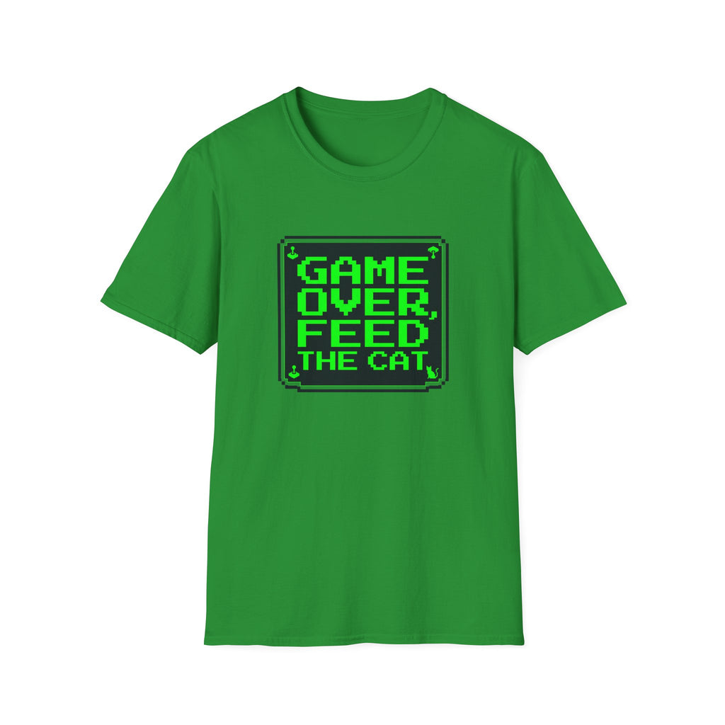 Game Over Feed The Cat T-shirt
