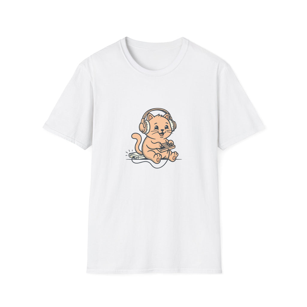 Pink Gaming Cat T-shirt