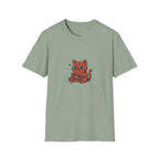 Kawaii Gaming Cat T-shirt