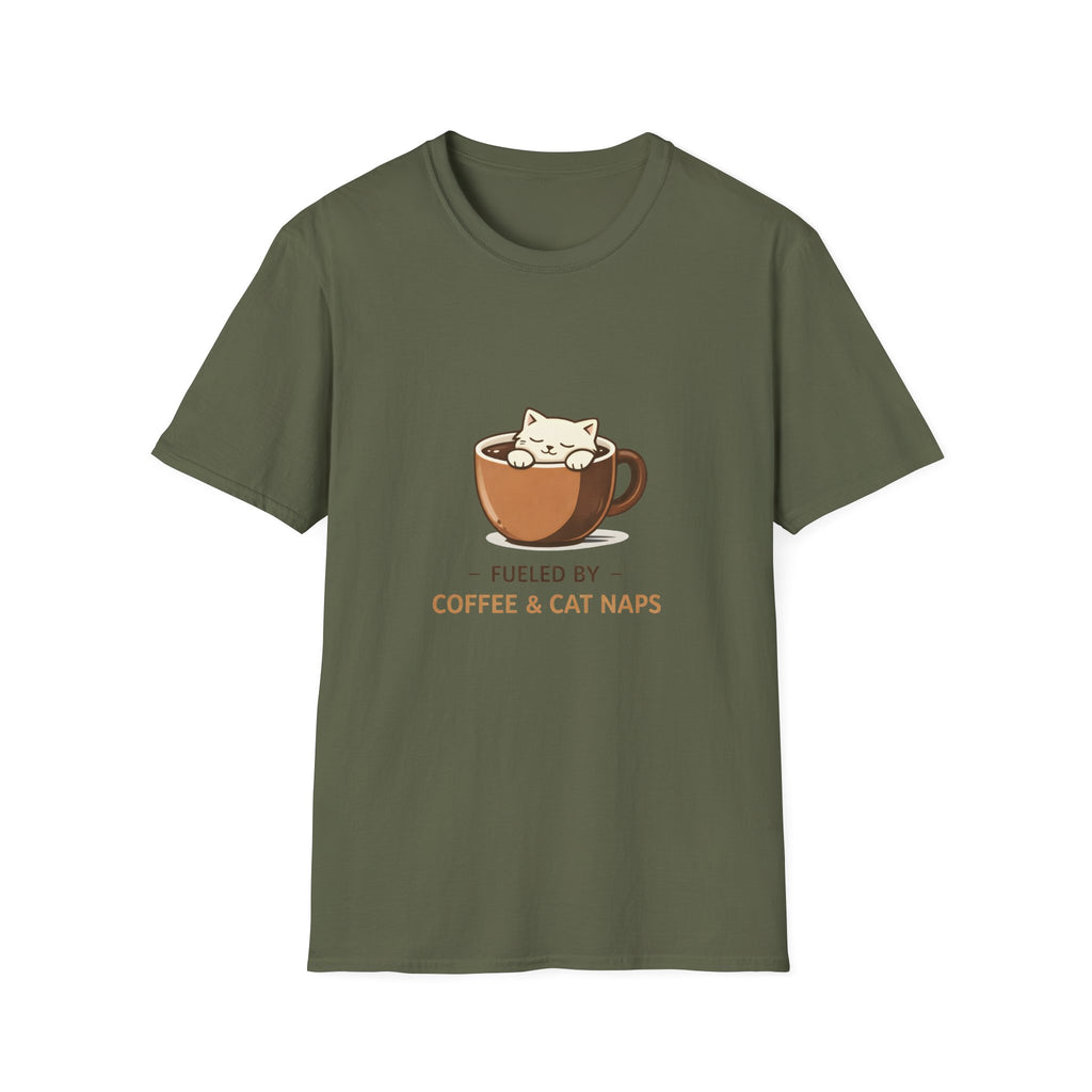Fueled By Coffee & Cat Naps T-Shirt