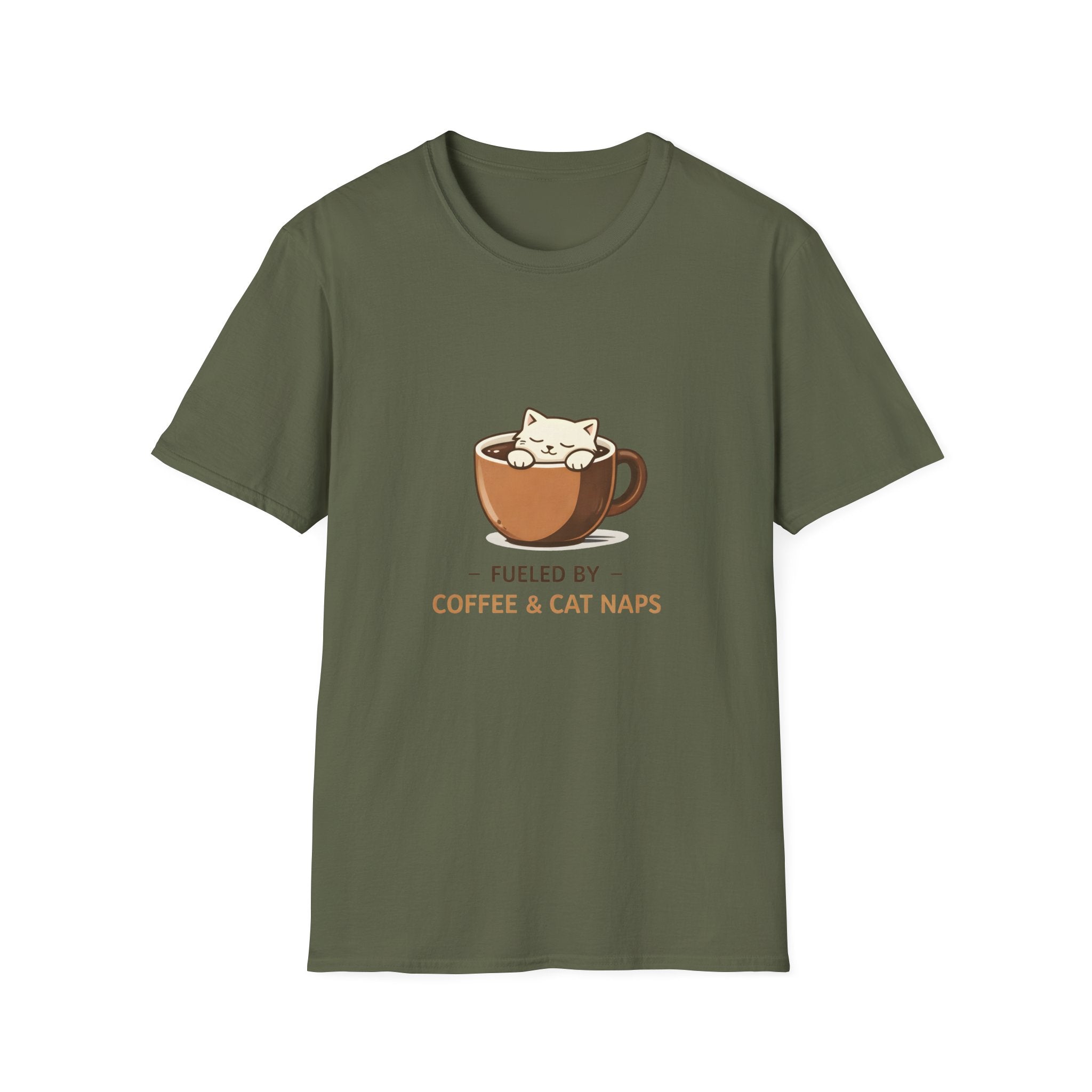 Fueled By Coffee & Cat Naps T-Shirt