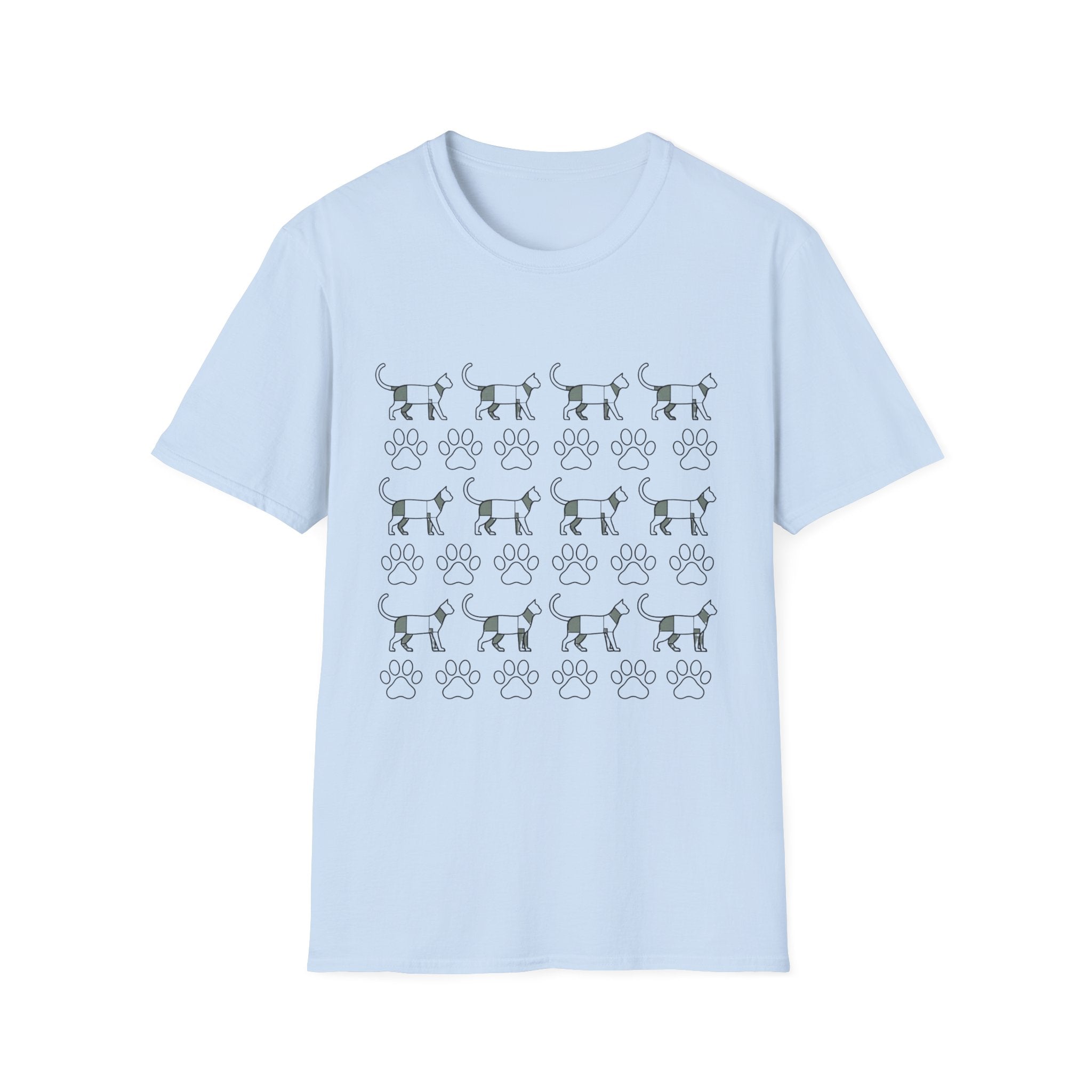 ArtDeco Cats T-shirt