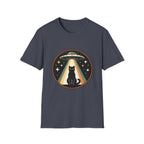 Cat In UFO Beam T-Shirt