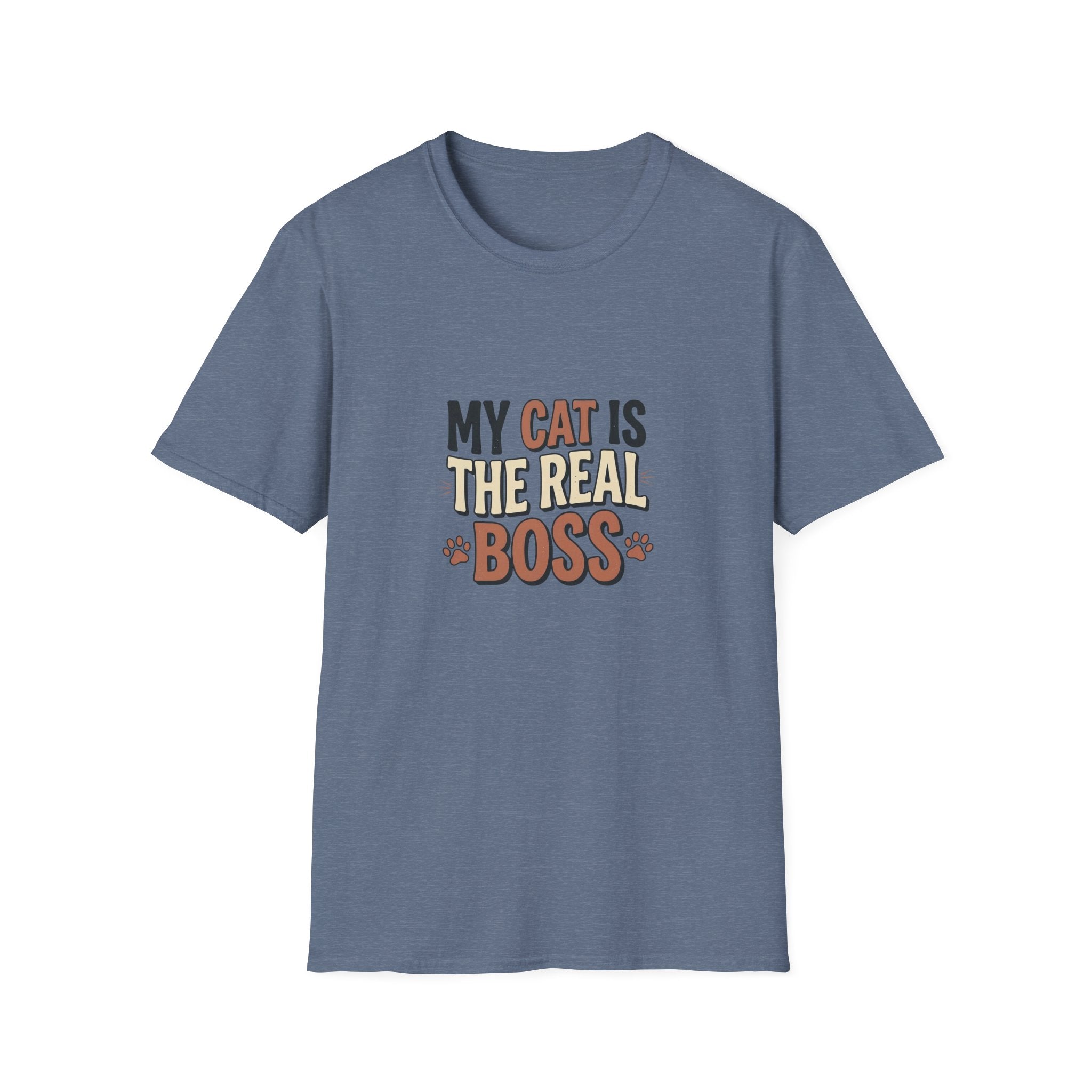 My Cat Is The Real Boss T-shirt