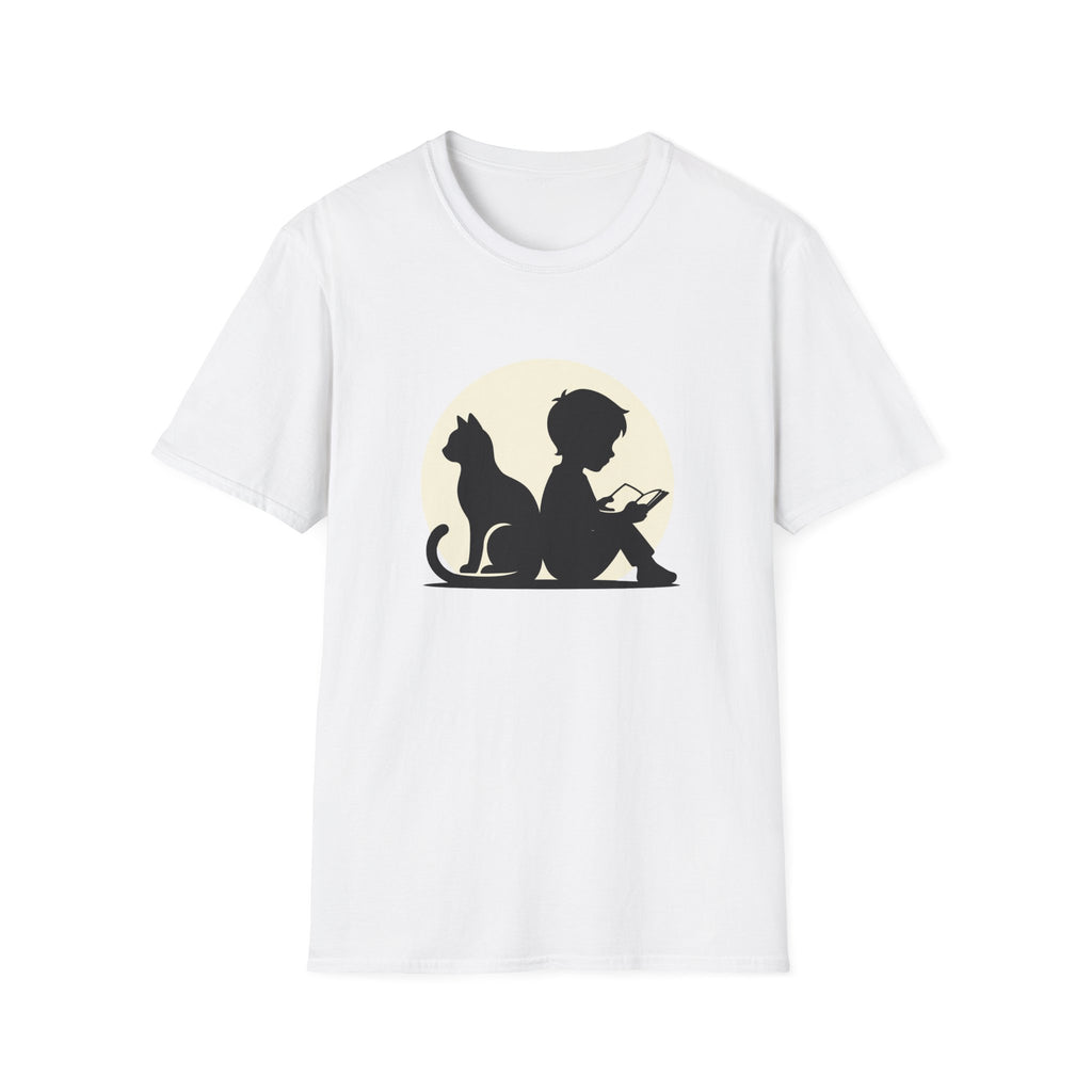 Cat And Boy T-shirt