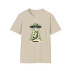 Cat Being Abducted T-shirt