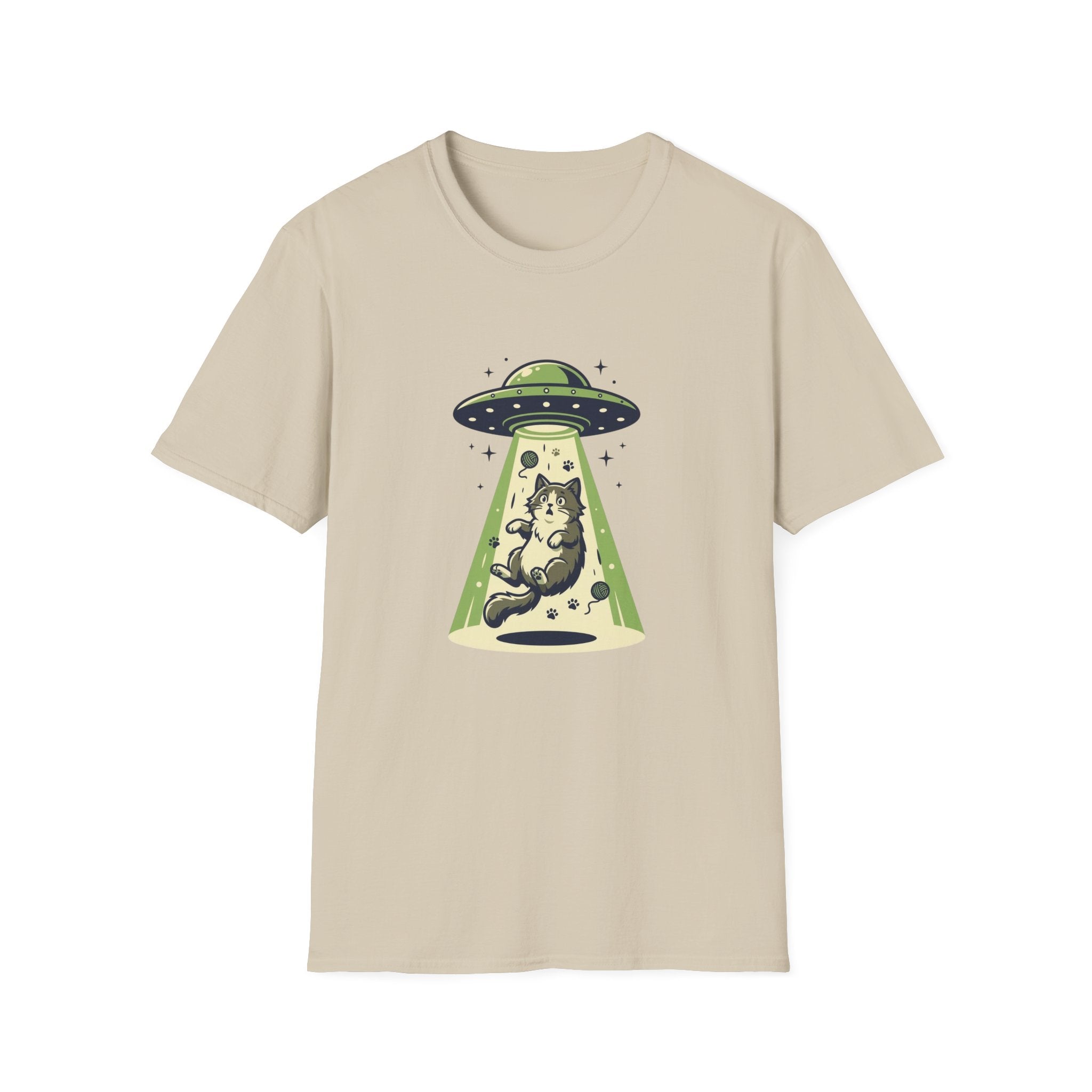 Cat Being Abducted T-shirt