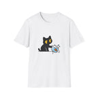Cat Pushing Fishbowl T-shirt